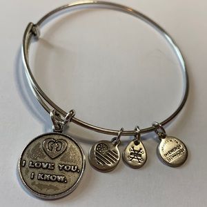 ALEX AND ANI - Disney Star Wars Bracelet - I Love You. I Know. - Used - RETIRED